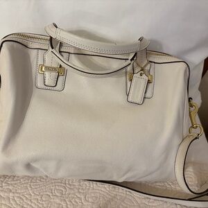 Leather Coach Handbag